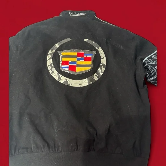 Vintage Cadillac Escalade Jeff Hamilton racing bomber jacket - Picture 5 of 7